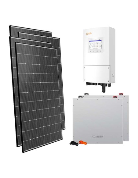Serie Pro: vendita online Kit fotovoltaico monofase 6060W inverter Solis 6kW litio 10.24kWh DL5.0C Dyness