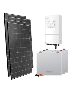 Single-phase solar kit 6060W Solis inverter 6kW lithium 15.36kWh DL5.0C Dyness