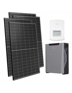 Serie Pro: vendita online Kit fotovoltaico monofase 4050W inverter Solis 3.6kW litio 5.3kWh Weco 5k3 XP