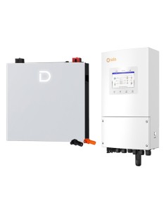 Solis con batterie Dyness: vendita online Sistema di accumulo monofase inverter 6kW Solis LV litio 5.12kWh Dyness DL5.0C PRO