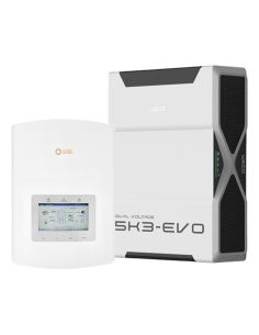 Single-phase storage system Solis 4.6kW inverter 5.22kWh lithium battery Weco 5k3 EVO
