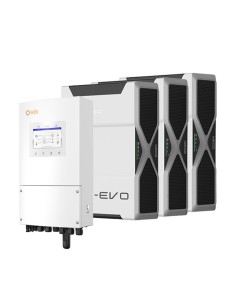 Single-phase storage system Solis 6kW LV inverter 15.66kWh lithium battery Weco 5k3 EVO