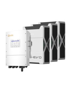 Three-phase storage system Solis 10kW LV inverter 15.66kWh lithium battery Weco 5k3 EVO