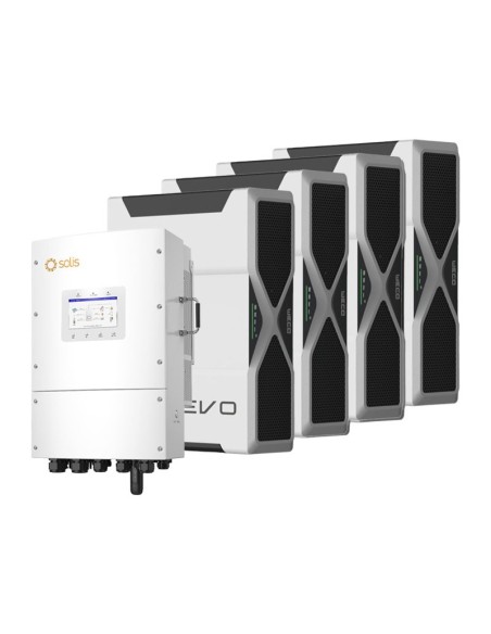 Dreiphasige Speichersystem Wechselrichter LV Solis 10kW Lithium 20.88kWh Weco 5k3 EVO