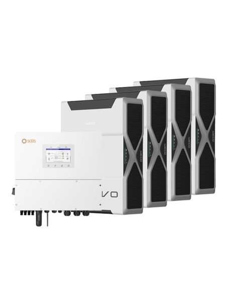 Three-phase storage system Solis 15kW inverter 20.88kWh lithium battery Weco 5k3 EVO