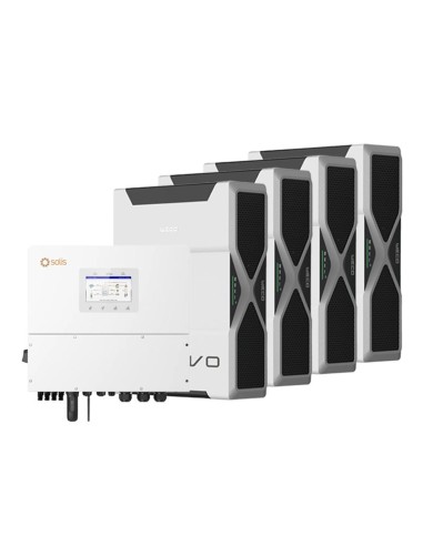 Solis con batterie Weco: vendita online Sistema di accumulo trifase inverter ibrido Solis 20kW litio 20.88kWh Weco 5k3 EVO