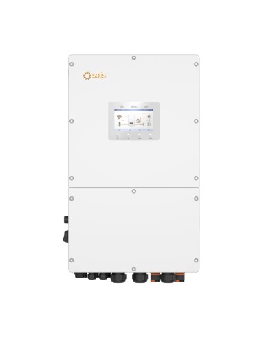 Sistema de acumulación trifásico inversor Solis 40kW litio 31.3kWh Weco 5k3 EVO
