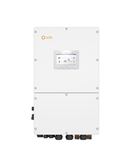 Sistema de acumulación trifásico inversor Solis 40kW litio 31.3kWh Weco 5k3 EVO