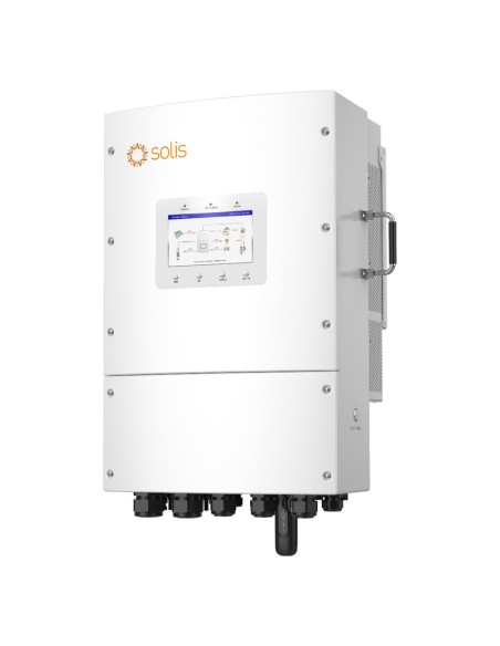 Kit photovoltaïque triphasé 12600W onduleur Solis LV 12kW lithium 26.1kWh Weco EVO 5k3