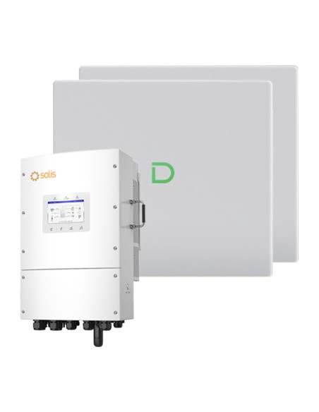 Three-phase storage system LV 12kW inverter Solis 20.48kWh lithium Powerbox G2 Dyness
