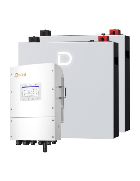 Dreiphasige Speichersystem Wechselrichter Solis LV 10kW Akku 10.24kWh DL5.0C PRO Dyness