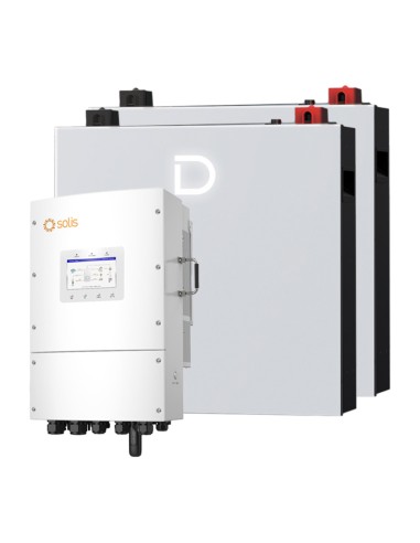 Dreiphasige Speichersystem Wechselrichter Solis LV 15kW Akku 10.24kWh DL5.0C PRO Dyness