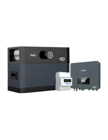 Sistema acumulación trifásico 5kW inversor Zucchetti litio 5.12kWh HV SMART 5K