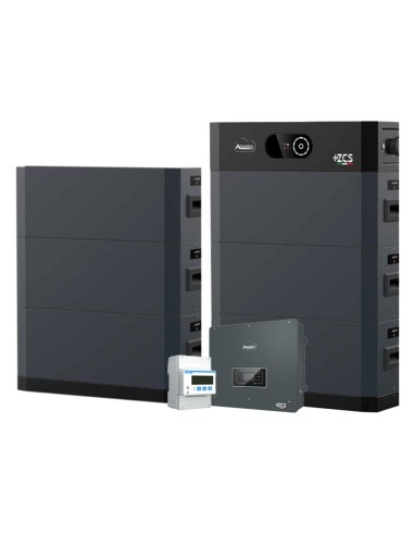 Sistema acumulación trifásico 20kW inversor Zucchetti litio 30.72kWh HV SMART 5K