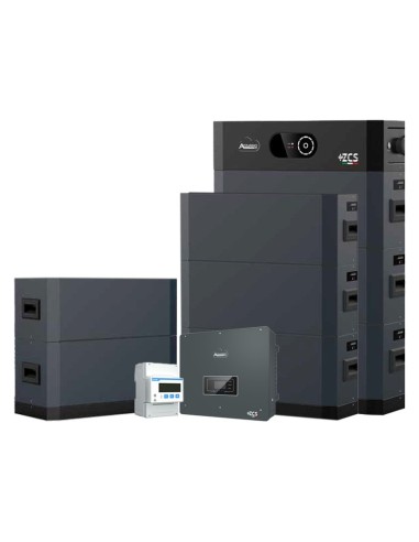 Système de stockage triphasé 20kW onduleur Zucchetti Stockage 40.96kWh HV SMART 5K