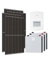 Serie Pro: vendita online Kit fotovoltaico monofase 6370W inverter 6kW Solis litio 15.36kWh Dyness DL5.0C PRO