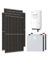 Serie Pro: vendita online Kit fotovoltaico monofase 5460W inverter 5kW Solis LV litio 10.24kWh Dyness DL5.0C PRO