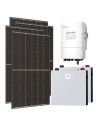 Kit fotovoltaico trifase 10010W inverter 10kW Solis LV litio 10.24kWh Dyness DL5.0C PRO