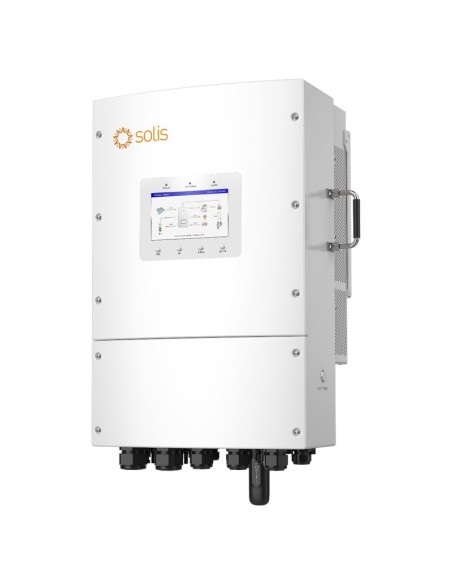 Kit photovoltaïque triphasé 10010W onduleur Solis LV 10kW lithium 15.36kWh Dyness DL5.0C