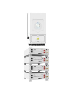 Sistema de almacenaje monofásico inversor 6kW litio SE-G5.1 Pro-B 20.48kWh Deye