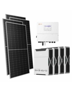 Dreiphasiges Photovoltaik-Kit 13090W Wechselrichter Solis 12kW Lithium 20.88kWh Weco EVO 5k3