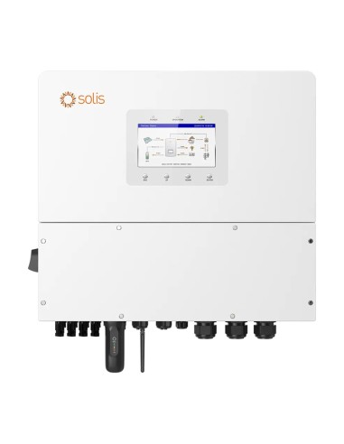 Kit fotovoltaico trifásico 21420W inversor Solis 20kW litio 26.1kWh Weco EVO 5k3