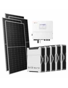Serie Pro: vendita online Kit fotovoltaico trifase 21420W inverter Solis 20kW litio 26.1kWh Weco EVO 5k3