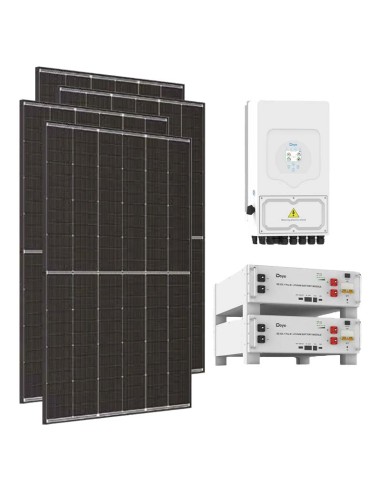 Einphasiger Photovoltaik-Kit 6120W-inverter Deye 6kW Akku 10.24kWh SE-G5.1 Pro-B