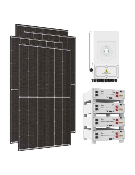 Einphasiger Photovoltaik-Kit 6120W-inverter Deye 6kW Akku 20.48kWh SE-G5.1 Pro-B