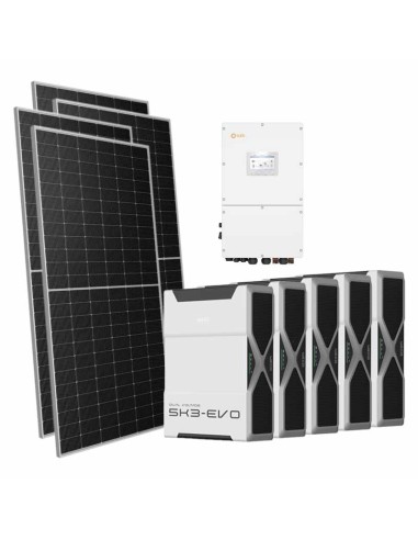 Serie Pro: vendita online Kit fotovoltaico trifase 30940W inverter Solis 30kW litio 26.1kWh Weco EVO 5k3