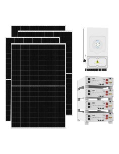 Kit fotovoltaico monofásico 6825W inversor Deye 6kW litio 20.48kWh SE-G5.1 Pro-B