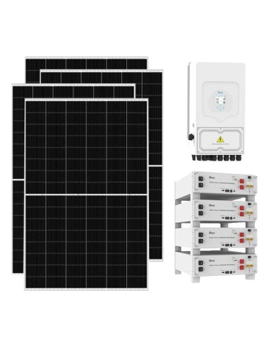 Einphasiger Photovoltaik-Kit 6825W-inverter Deye 6kW Akku 20.48kWh SE-G5.1 Pro-B