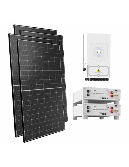 Einphasiger Photovoltaik-Kit 6000W-inverter Deye 6kW Akku 10.24kWh SE-G5.1 Pro-B