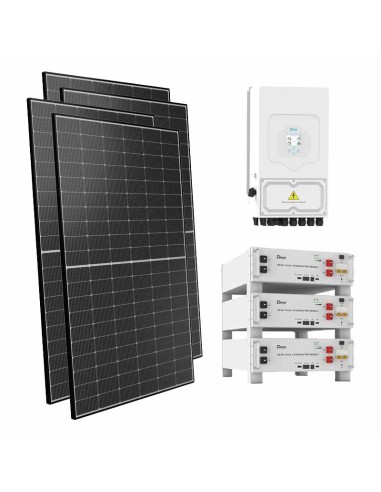 Serie Pro: vendita online Kit fotovoltaico monofase 6000W inverter Deye 6kW litio 15.36kWh SE-G5.1 Pro-B