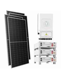 Single-phase photovoltaic kit 6545W Deye 6kW lithium 15.36kWh SE-G5.1 Pro-B