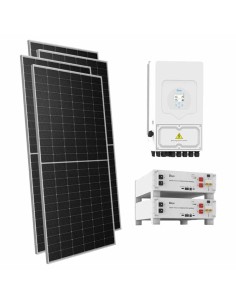 Kit photovoltaïque monophasé 6545W Deye 6kW lithium 10.24kWh SE-G5.1 Pro-B