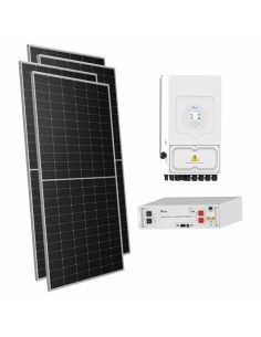 Kit photovoltaïque monophasé 6545W Deye 6kW lithium 5.12kWh SE-G5.1 Pro-B