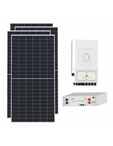 Serie Pro: vendita online Kit fotovoltaico monofase 6435W inverter Deye 6kW litio 5.12kWh SE-G5.1 Pro-B