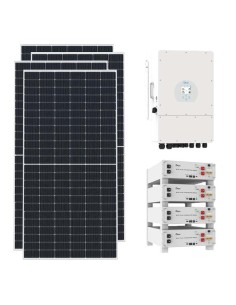 Kit photovoltaïque monophasé 6435W Deye 6kW lithium 20.48kWh SE-G5.1 Pro-B
