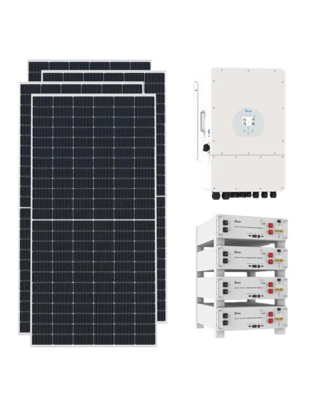 Einphasiger Photovoltaik-Kit 6435W-inverter Deye 6kW Akku 20.48kWh SE-G5.1 Pro-B
