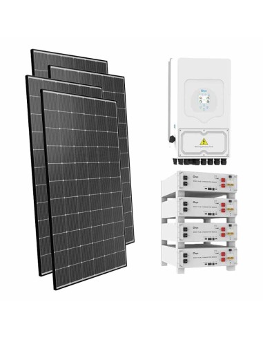 Single-phase photovoltaic kit 6060W Deye 6kW lithium 20.48kWh SE-G5.1 Pro-B