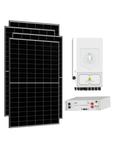 Kit photovoltaïque monophasé 6650W Deye 6kW lithium 5.12kWh SE-G5.1 Pro-B