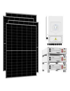 Kit fotovoltaico monofásico 6650W inversor Deye 6kW litio 15.36kWh SE-G5.1 Pro-B