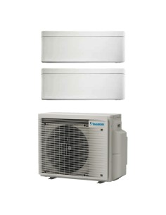 Daikin Stylish Multisplit-Klimaanlage 15000 + 18000 BTU Außeneinheit 8kW Inverter R32 A+++/A++