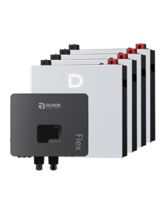 Système de stockage monophasé hors réseau Onduleur Renon Power 6kW lithium 20.48kWh Dyness DL5.0C Pro