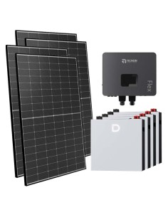 Kit Fotovoltaico monofásico fuera de la red 6300W Renon Power 6kW litio 20.48kWh Dyness DL5.0C Pro