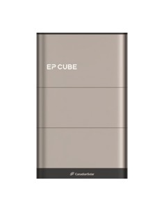 Sistema de almacenamiento monofásico inversor EP CUBE 6kW batería de litio 5kWh CanadianSolar