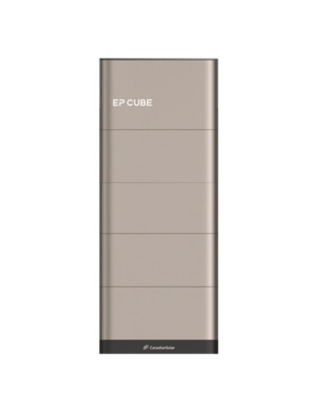 Système de stockage monophasé à onduleur EP CUBE 6kW batterie au lithium 15kWh CanadianSolar