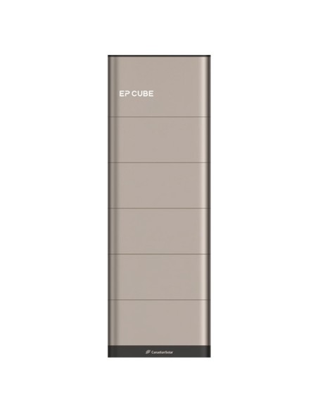 Système de stockage monophasé à onduleur EP CUBE 6kW batterie au lithium 20kWh CanadianSolar