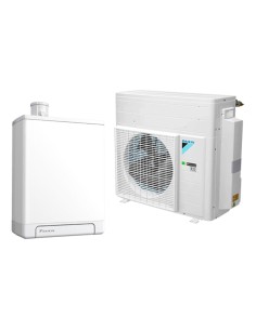 Hybridsystem Hydrosplit Daikin Altherma H Hybrid mit 32kW Kessel und 4kW Wärmepumpe für Heizung und WW